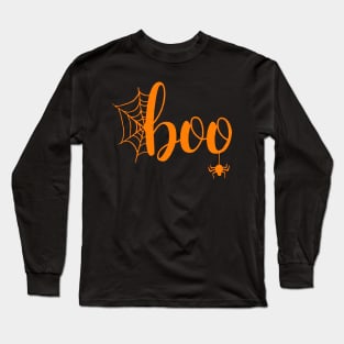 Halloween Boo Long Sleeve T-Shirt